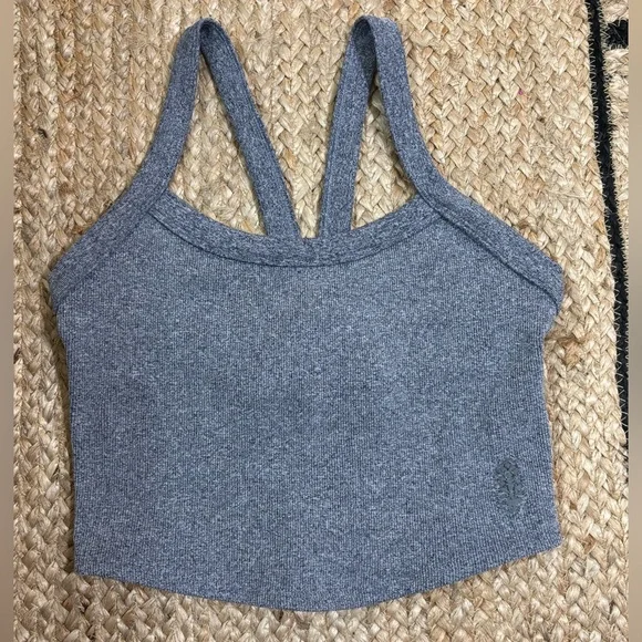 *NWOT* Free People All Clear Solid Cami - Heather Navy - Picture 5 of 7